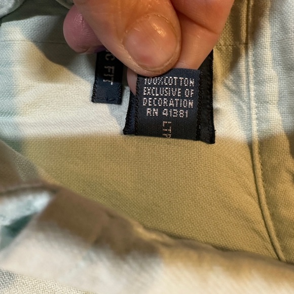 Ralph Lauren Button Down Shirt Mens L Light Blue Casual Shortsleeve Spring - Picture 5 of 8